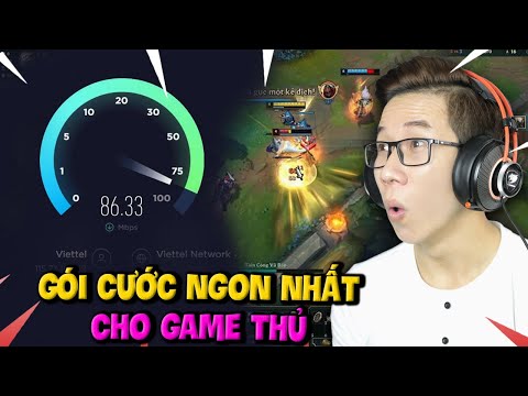 Gói Cước Ngon Nhất Dành Cho Game Thủ - Mạng Cực Mạnh Giá Cực Rẻ | NET GAME Viettel 60Mbps