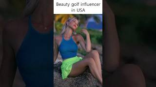 Beauty Golf Influencer In Usa❤️ 미국의 미녀 골프 인플루언서 #Clairehogle