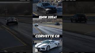 Bmw 335Xi Vs Corvette C8 Drag Race
