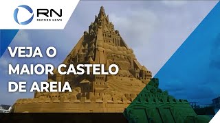 Veja O Maior Castelo De Areia Construído Na Dinamarca
