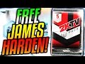 NBA 2K17 MyTEAM HOW TO GET A FREE 92 OVERALL JAMES HARDEN!