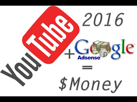 2016 New YouTube Account - Setting Up With Adsense