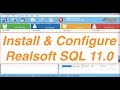 Install & configure Realsoft SQL 11.0