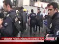 YARALANAN POLİSE İLK MÜDAHALEYİ EYLEMCİLER YAPTI