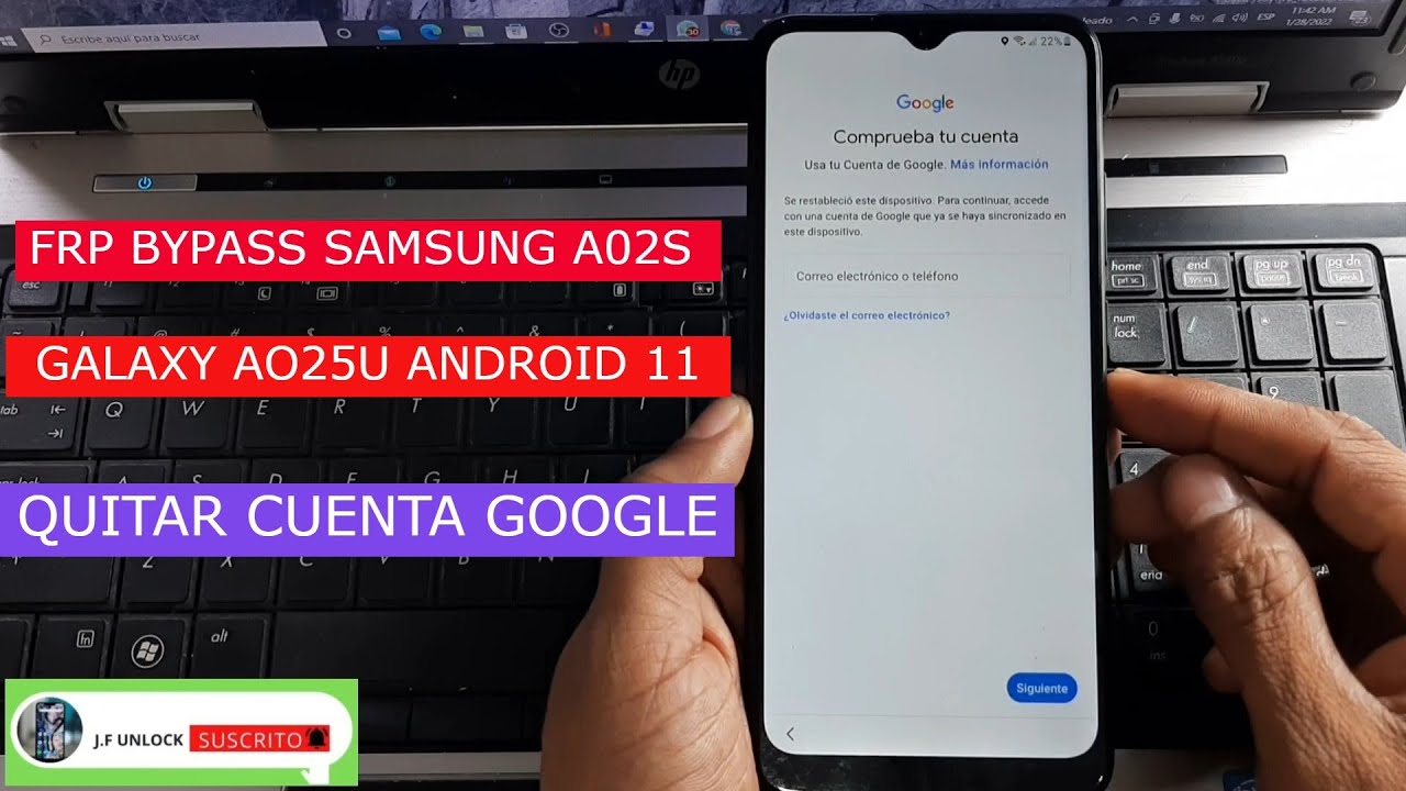 Frp Bypass Samsung Glaxy A02S Android 11 Frp Bypass Samsung Glaxy A02S Android 11