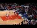 Knicks Run the Fastbreak for the Alley-Oop Finish