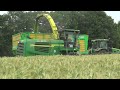 [Hirsche vs.Schweine] GPS Silage auf dem Walterhof mit JohnDeere Power *2014*