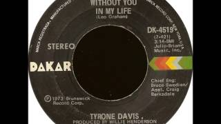 Watch Tyrone Davis Could I Forget You video