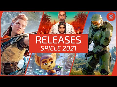 SPIELE RELEASES 2021 - Die Games-Vorschau für PS4, PS5, Xbox One, Xbox Series X + PC
