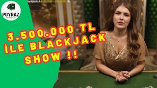 Blackjack Vip - Türkçe Blackjack Rekoruna Koşuyordum ! - #blackjack #casino #bla