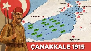 Osmanlı'nın Son Direnişi: ÇANAKKALE SAVAŞI 1915 (18 Mart Deniz Zaferi) || 3D VER