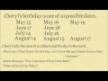 When is Cheryl's Birthday? Answer To Viral Math Puzzle