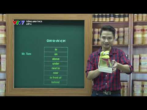 giới từ chỉ vị trí trong tiếng Anh