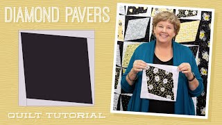 Make a "Diamond Pavers" Quilt with Jenny Doan of Missouri Star (Video Tutorial)
