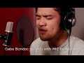 Gabe Bondoc records with Apogee Mic, iPhone & GarageBand