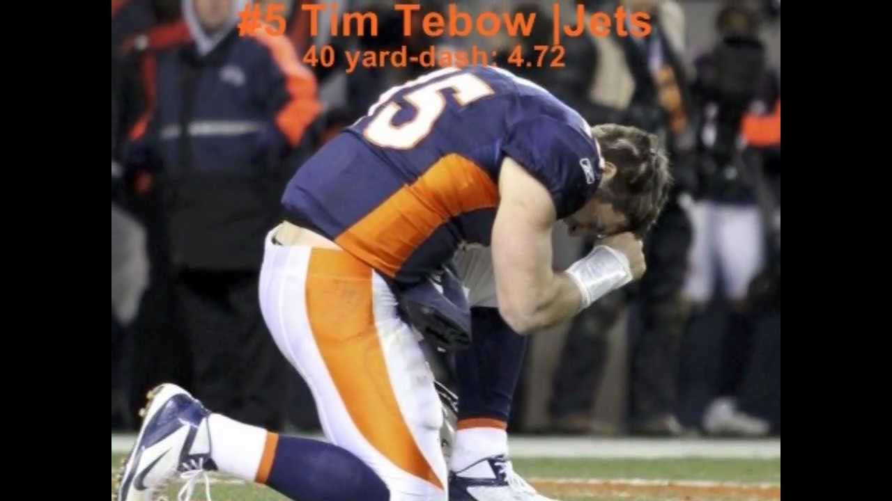 The 5 fastest Quarterbacks (QBs) in the NFL 2011/12 HD YouTube