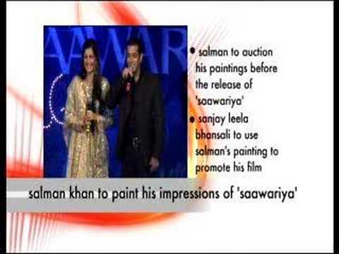 Salman Khan to paint his impression of Saawariya