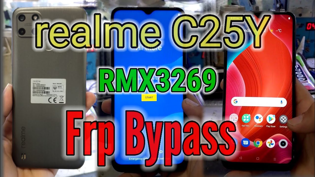 Realme C25Y (RMX3269) FRP Bypass Android 11.Google Realme C25Y (RMX3269) FRP Bypass Android 11.Google