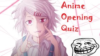 Anime Opening Quiz~