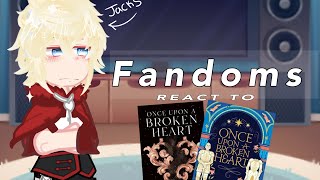 Fandoms React To Jacks Ouabh Gacha Part 2 2X Speed