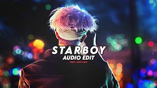 Starboy Stranger Things Remix - The Weeknd Edit Audio
