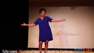 Stand Up & Speak Up Challenge Zurich - Tulia Lopes Opening
