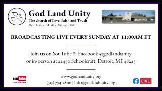 God Land Unity Church Sunday Service, December 4th, 2022