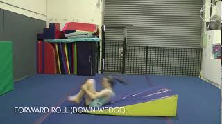 Forward Roll Wedge (Testing skill)
