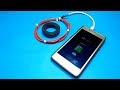 how to make free energy mobile charger with magnet new science experiment project