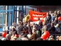 Start zur Mai Demo am Freizeitheim Linden