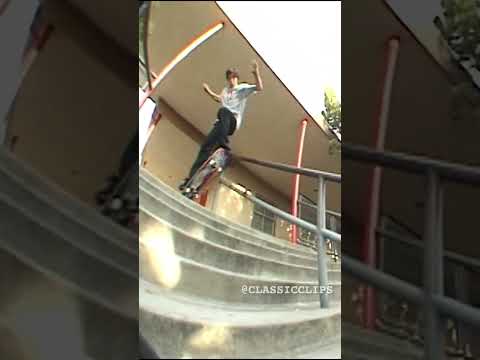 Scott Kane Backside Nosebluntslide 2001 Sunland Handrail Classic Skateboarding Shorts
