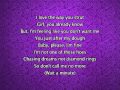 Pussycat Dolls - Wait A Minute, Lyrics In Video