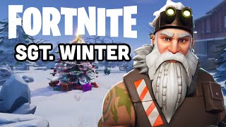Fortnite Season 7 New Sgt. Winter Skin Gameplay