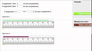 Comparar comprimentos - Khan Academy em português (1º ano)