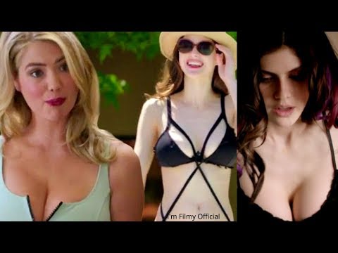 Alexandra Daddario & Kate Upton Hot Bikini Scene - The Layover - 2017