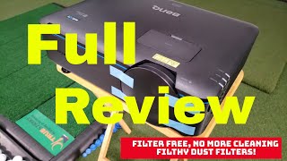 BENQ LU951ST Projector Full Setup and Review