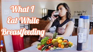 Realistic What I Eat In A Day While Breastfeeding / 3 Weeks Postpartum