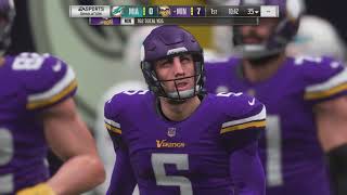 Madden Nfl 19 - Miami Dolphins Vs Minnesota Vikings Offseason