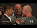UFC 162 Staredowns: Silva vs Weidman, Edgar vs Oliveira, Munoz vs Boetsch + Kennedy vs Gracie