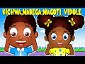 Kichwa Mabega Magoti Vidole | Kiswahili Head Shoulders Knees and Toes | Nyimbo za Kitoto