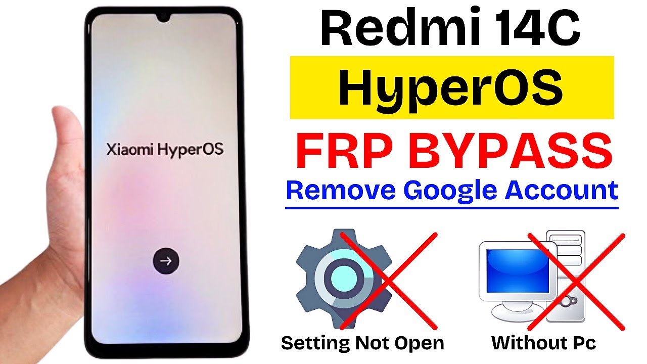 Xiaomi Redmi 14c Hyperos FRP Bypass Android 15 (Without Xiaomi Redmi 14c Hyperos FRP Bypass Android 15 (Without