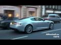 3 Aston Martin DBS & Volante on the Road