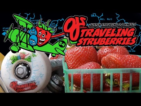 OJ Wheels "Traveling Struberries" with Justin Strubing