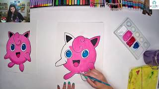 Jigglypuff Pokemon Art Project