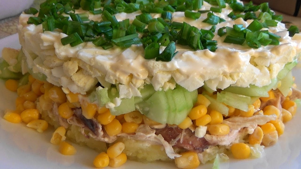 Салаты с куриной грудкой рецепты с простые и вкусные Салаты с куриной грудкой рецепты с простые и вкусные
