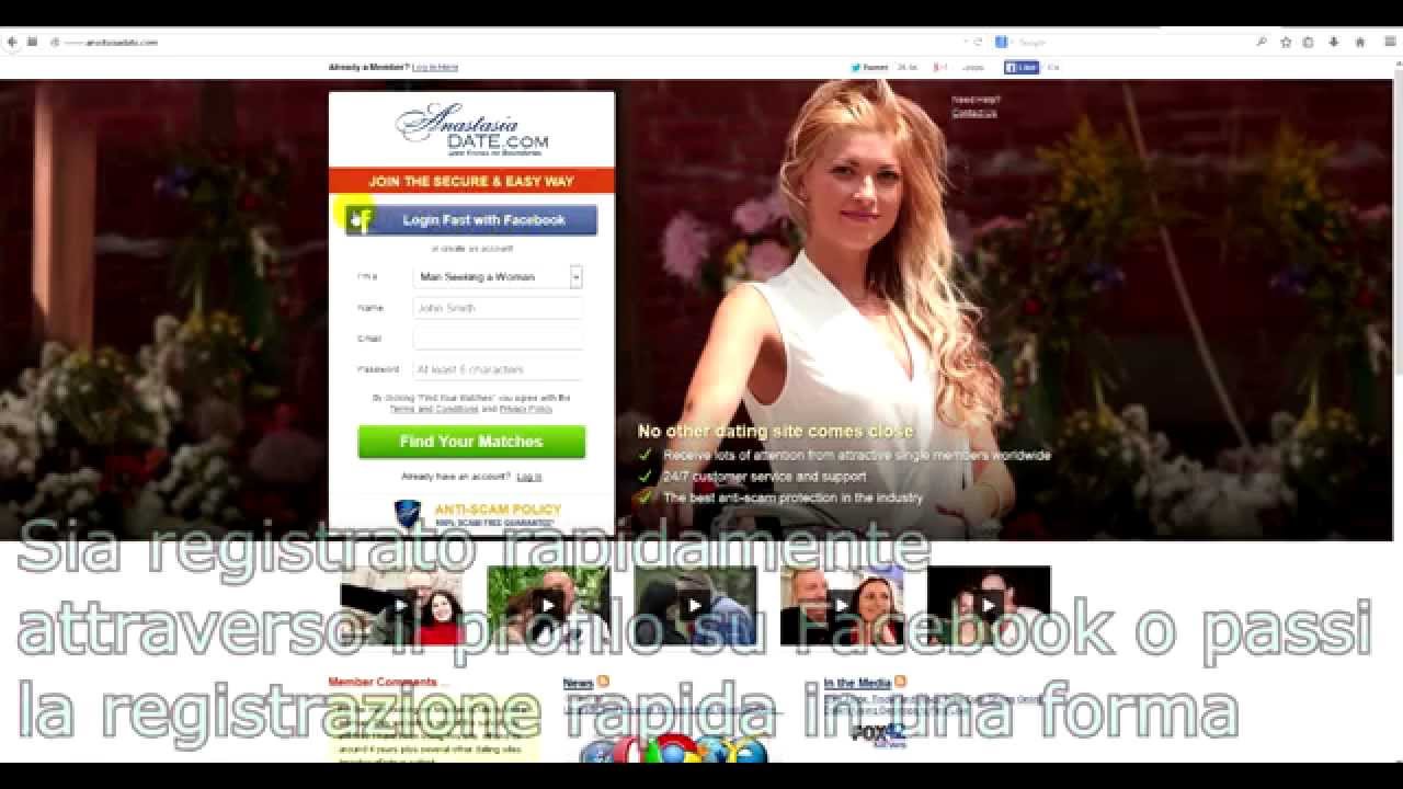 Italy Dating Service
