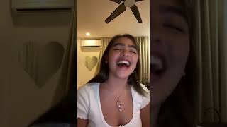 Andrea Brillantes Full Instagram Live April 11 2022