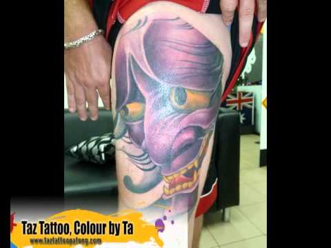 Taz Tattoo Colour by Lay.avi