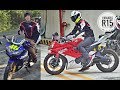 MotoGP™ Philippines - Valentino Rossi (Rider KiKOMi's Yamaha YZF R15 v2.0 M1) Past & Present