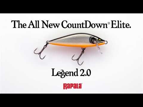 Rapala Countdown Elite Gilded Brown Trout 3 3/8oz 4' Dive